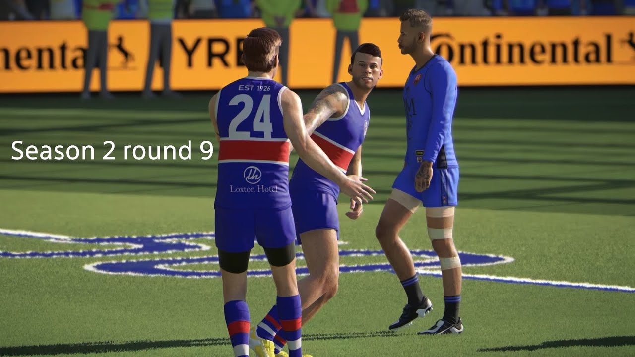 AFL 26 mudgie12 season 2 round 9