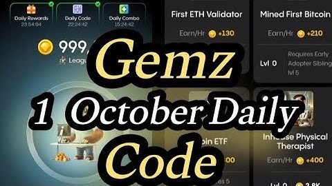 Gemz 1 October Daily code | 1 October Gemz code | Gemz today code