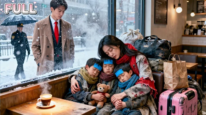 Homeless Single Mom And Her Son Fell Asleep In a Café; the CEO Took Them In… and Love Began!