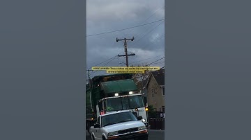 Hayward curotto can dump cycle #garbagetruck #wastemanagement