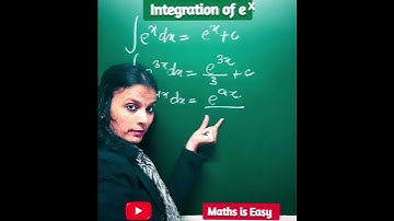 Integration | Integration Of Exponential Function | Integration Substitution #shorts #youtubeshorts