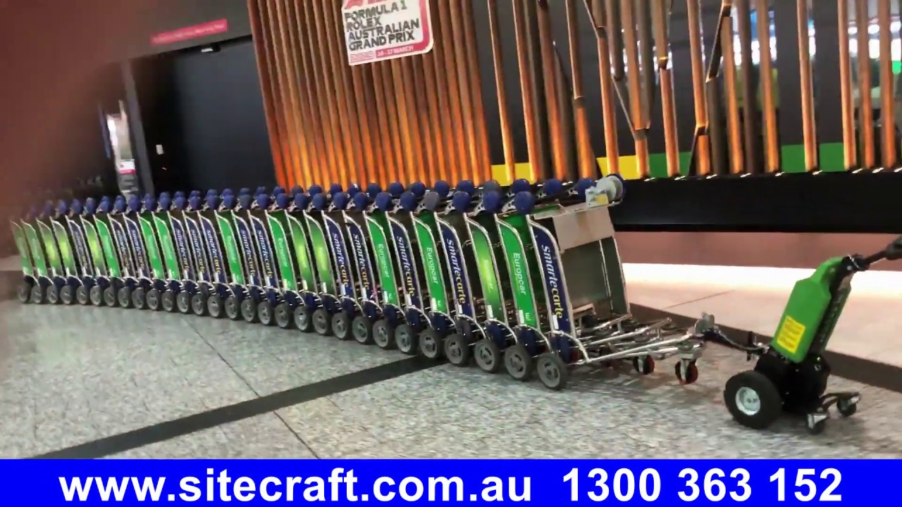 Movexx T1000 Tow Tug Moving Airport Trolleys