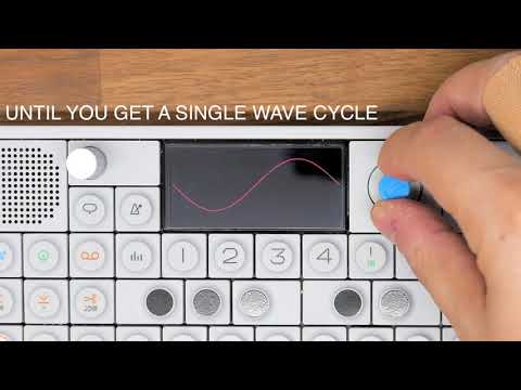 OP-1 Quicktips: Sine wave