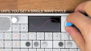 OP-1 Quicktips: Sine wave