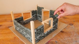 2 Amazing Cement House Build - Çimento ile 2 Harika Ev Yapımı