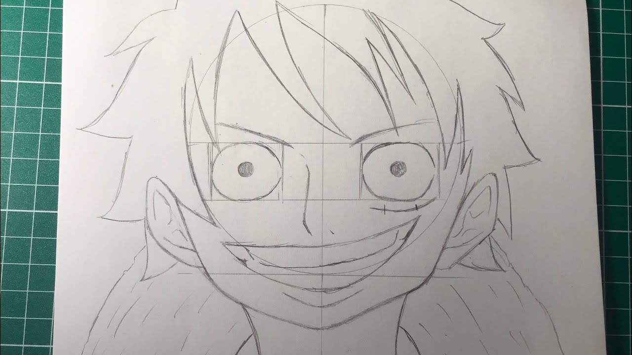 COMO DESENHAR LUFFY WANO - ONE PIECE 