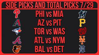 MLB Picks Today Wednesday 7/29/26 MLB Picks & Predictions Today (1/3)