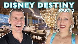 DISNEY DESTINY: The Most $$$ Meal On Board \u0026 Castaway Cay | Enchante, Villains, NEW Cruise Line