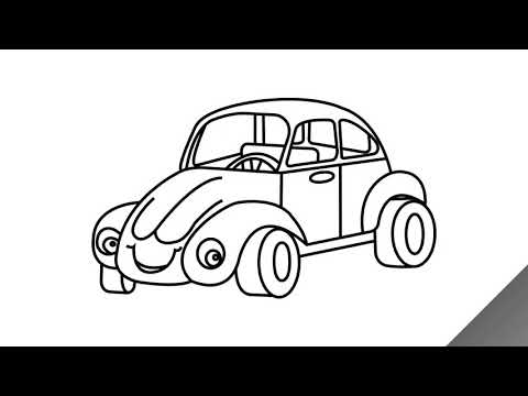 Видео: Как да нарисувате кола на етапи