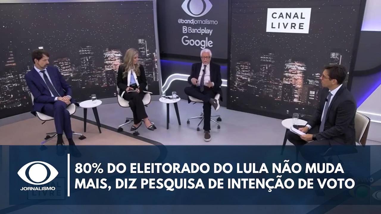 80% do eleitorado do Lula não muda mais, aponta pesquisa de intenção de voto