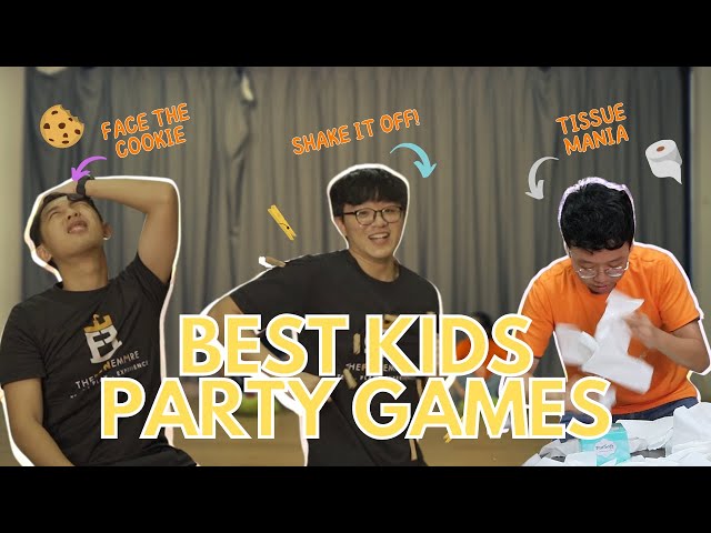 20 birthday party games for kids