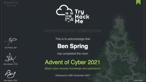 Advent of Cyber 3 day 7
