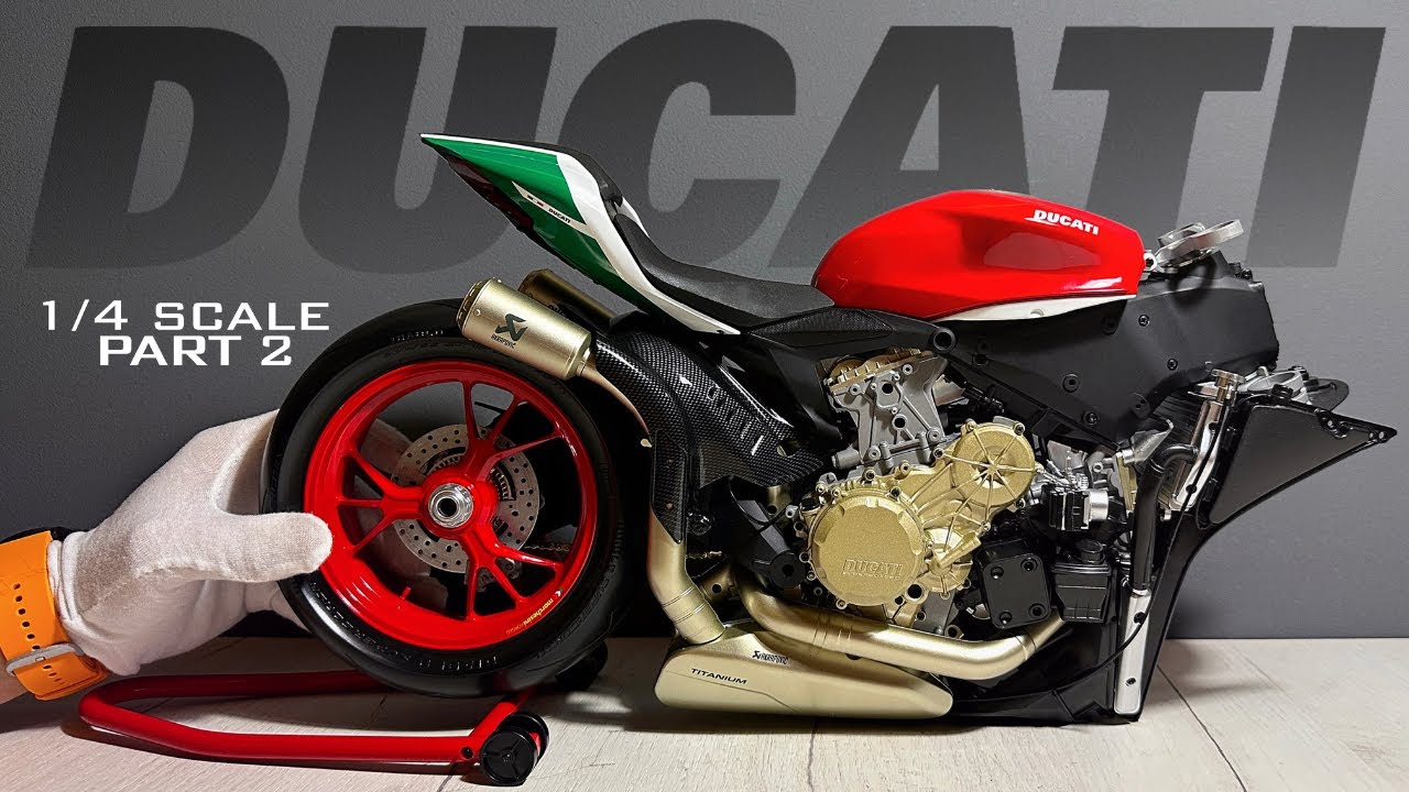 Ultimate Ducati 1299 R Panigale V4 Build: Pocher 1/4 Scale | Part
