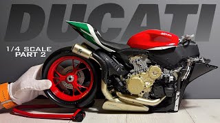 Ultimate Ducati 1299 R Panigale V4 Build Pocher 14 Scale Part 2
