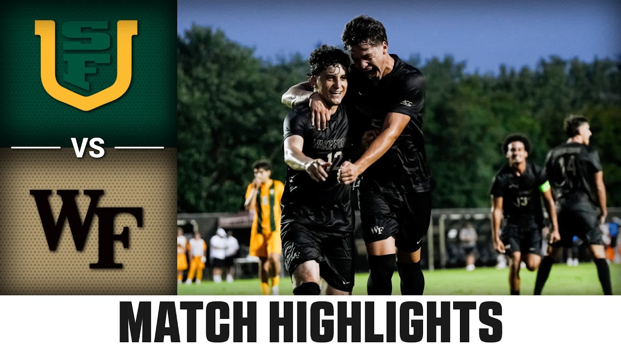 San Francisco vs. Wake Forest Match Highlights | 2026 ACC Men's Soccer