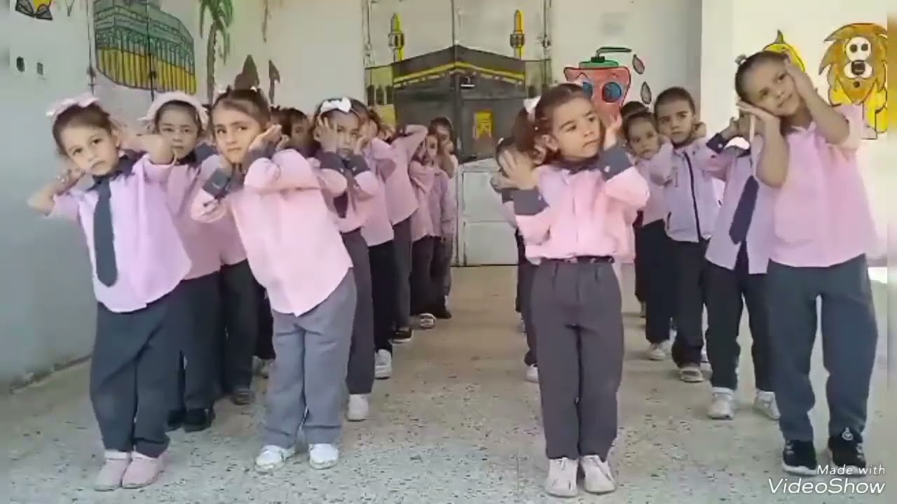 رقصة براعم الروضة تحت أنغام أنشودة : 