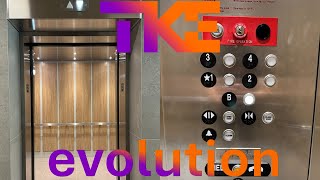 BRAND NEW TKE evolution MRL Traction Elevators - Weiss Hall • Scranton, PA