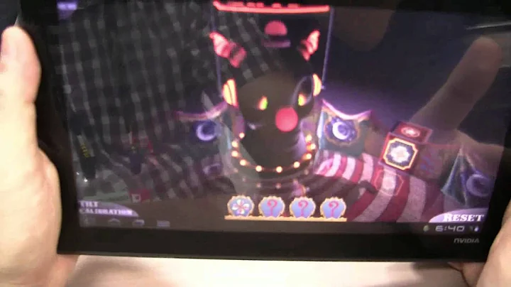 Project Kal-El Glowball Demo - Nvidia Tegra 3 Demo