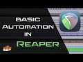 Basic automation in reaper  pro mix academy