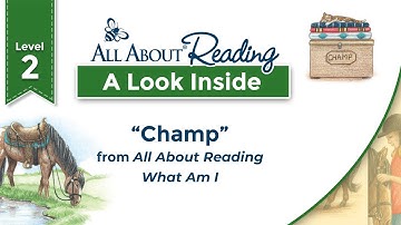 "Champ" - A Look Inside All About Reading Level 2