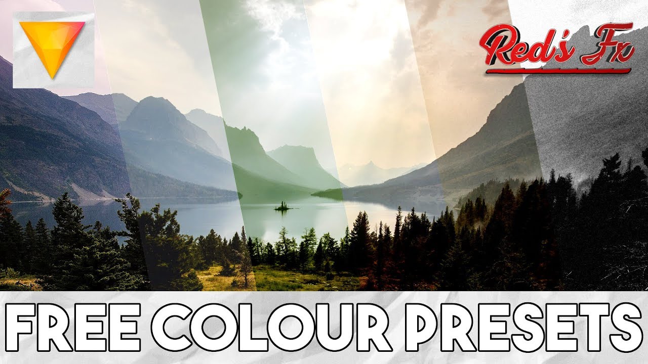 Free Color Grading Presets for Hitfilm Express! Red's Fx YouTube