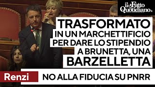 Renzi vs governo: 