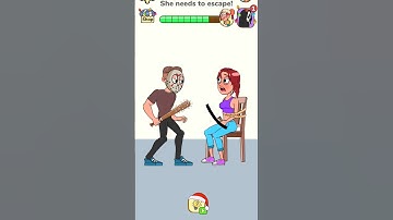 She need to escape! 🤔🤣