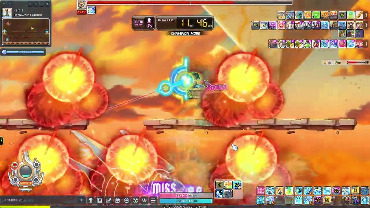 Bow Master GMS Kronos Normal Kalos Champion 75k Hexa converted