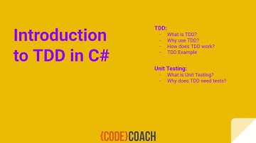 1. TDD Course Intro