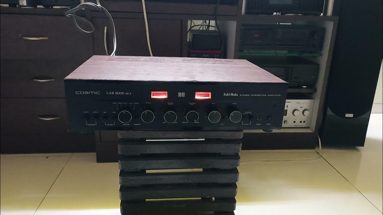 Cosmic Lab 3000 mk2 + Philips 242 turntable - YouTube