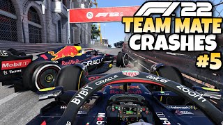 F1 22 TEAM MATE CRASHES #5