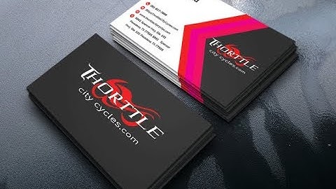 business card design in photoshop cs6 tutorial  Learn Photoshop