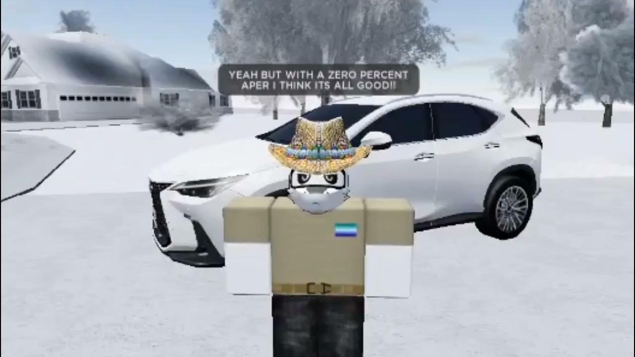 Lexus Ad December To Remember but in Roblox YouTube
