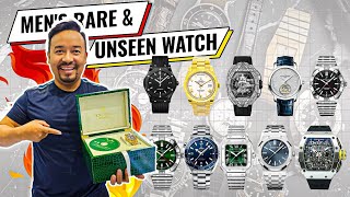 नेपालमै पहिलो😲पटक यस्तो आकर्षक घडी⌚️😱||Men's Rare & Unseen Watches Price Hunt 2024|| G and W House