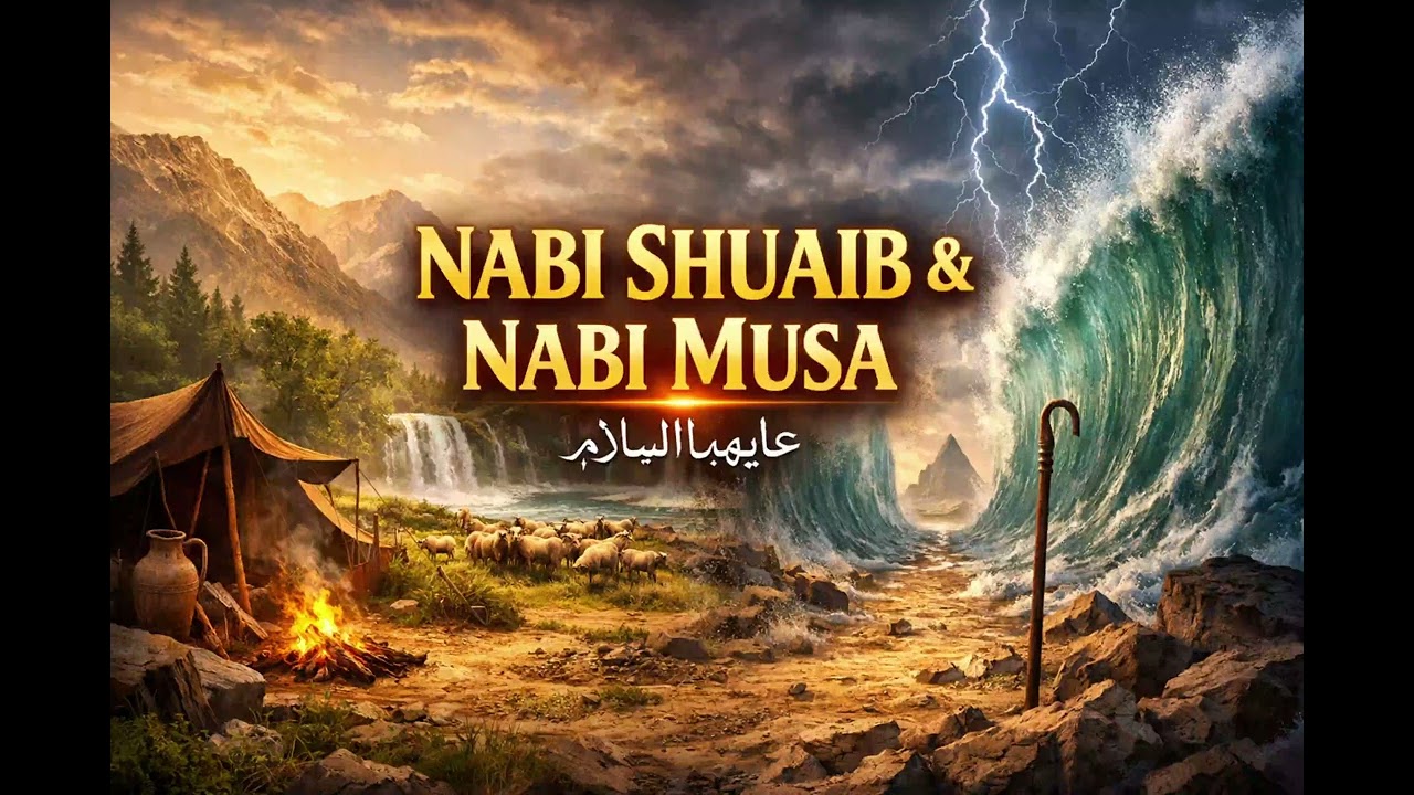 Nabi Shuaib & Nabi Musa (Moses) عليهما السلام