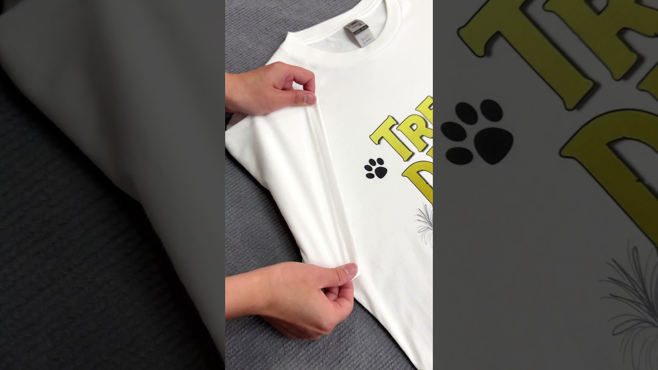 Dog dad life in a 3D tee 