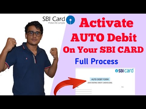 Sbi Card Activate Auto Debit | How To Activate SBI CARD Auto Debit| Full Process #sbicard #autodebit