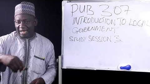 PUB 307 Local Government and the Law