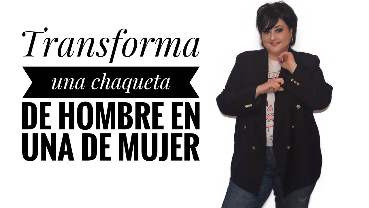 Recicla una chaqueta de hombre