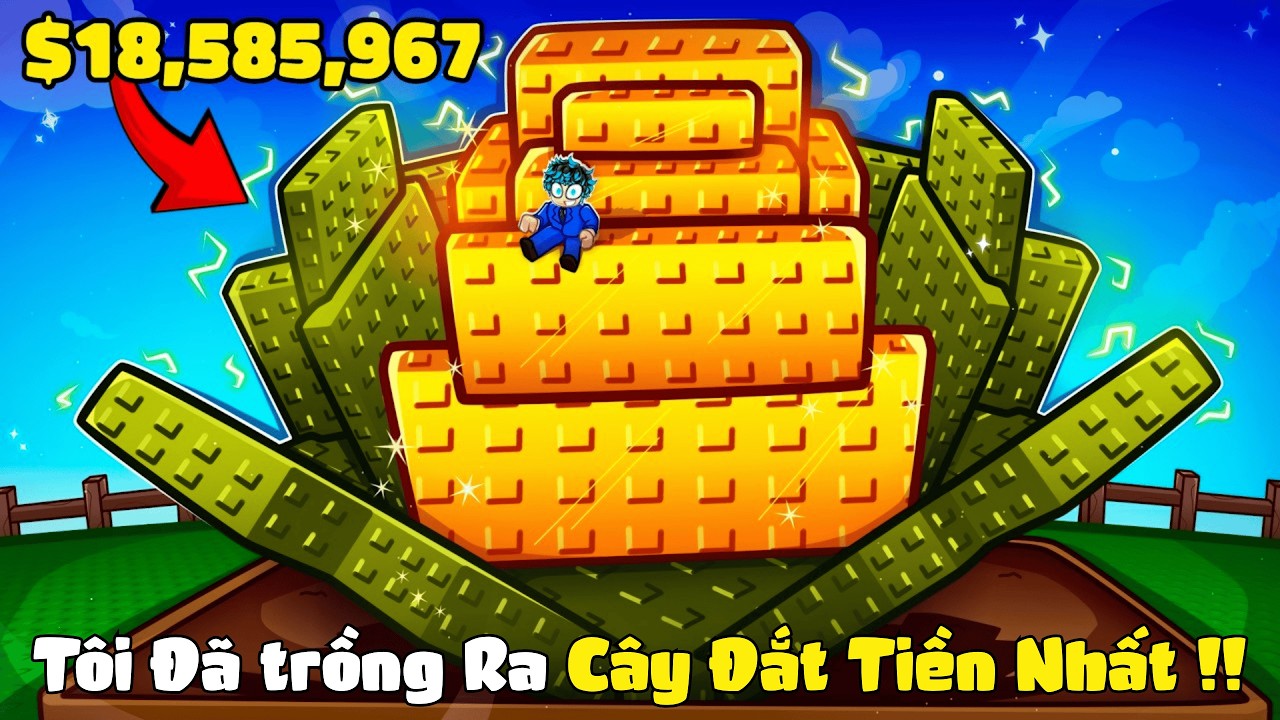 Tôi Đã Trồng Cây 18 Triệu Đắt Tiền Nhất Trong Roblox Garden Horizons!...AiCapBlox