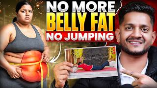 Lose Belly Fat Without Jumping ⚡ Easy Home Workout | manmohan yogi
