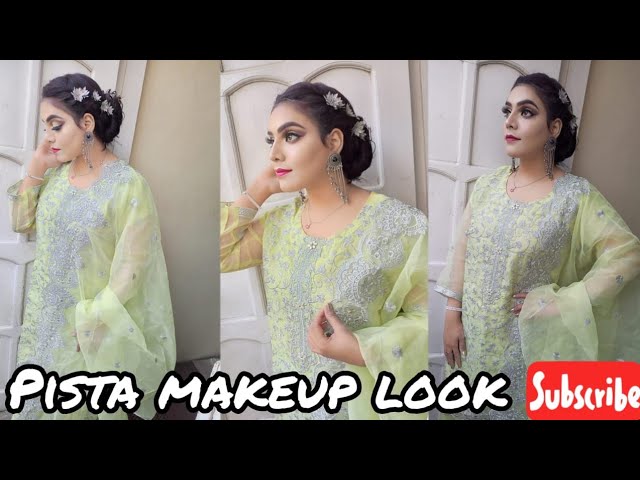 slim fit dress slacks Light Green Embroidered Anarkali Set- Clearance