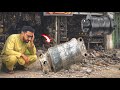 Amazing Excavator Chain Roller Rebuild | Fully Damaged to Like New