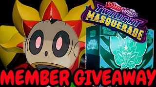 Giving Away Twilight Masquerade Pokemon Cards to Channel Members!