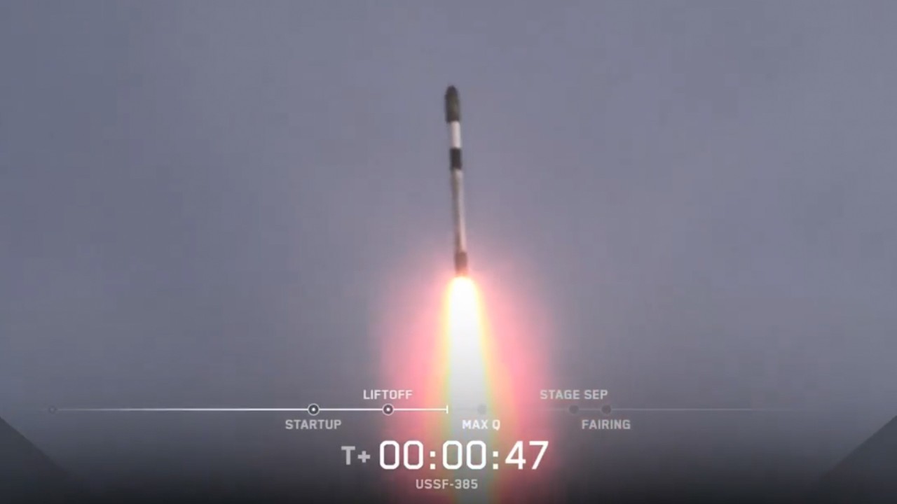 Blastoff! SpaceX launches classified US Space Force mission for 3rd time this month | 9:03 | VideoFromSpace | 2.14M subscribers | 6,403 views | September 26, 2026