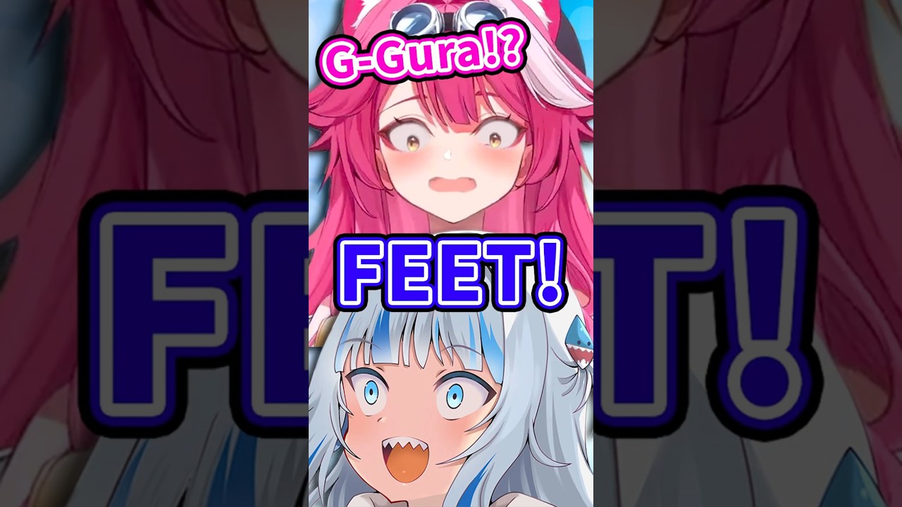 Gura Randomly Drops a FEET FACT After Being Gone for Almost 2 Months