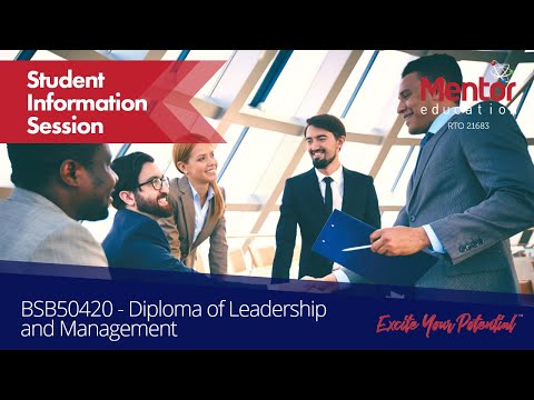 BSB50420 - Diploma of Leadership and Management
