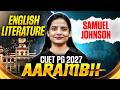 CUET PG English Literature 2026 | CUET PG English Samuel Johnson | CUET PG English PYQs