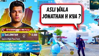 🔥PLAYING WITH JONATHAN NAME RANDOMS FUNNY REACTION IN BGMI [ YE SALI WALA JONATHAN H KYA ? ]