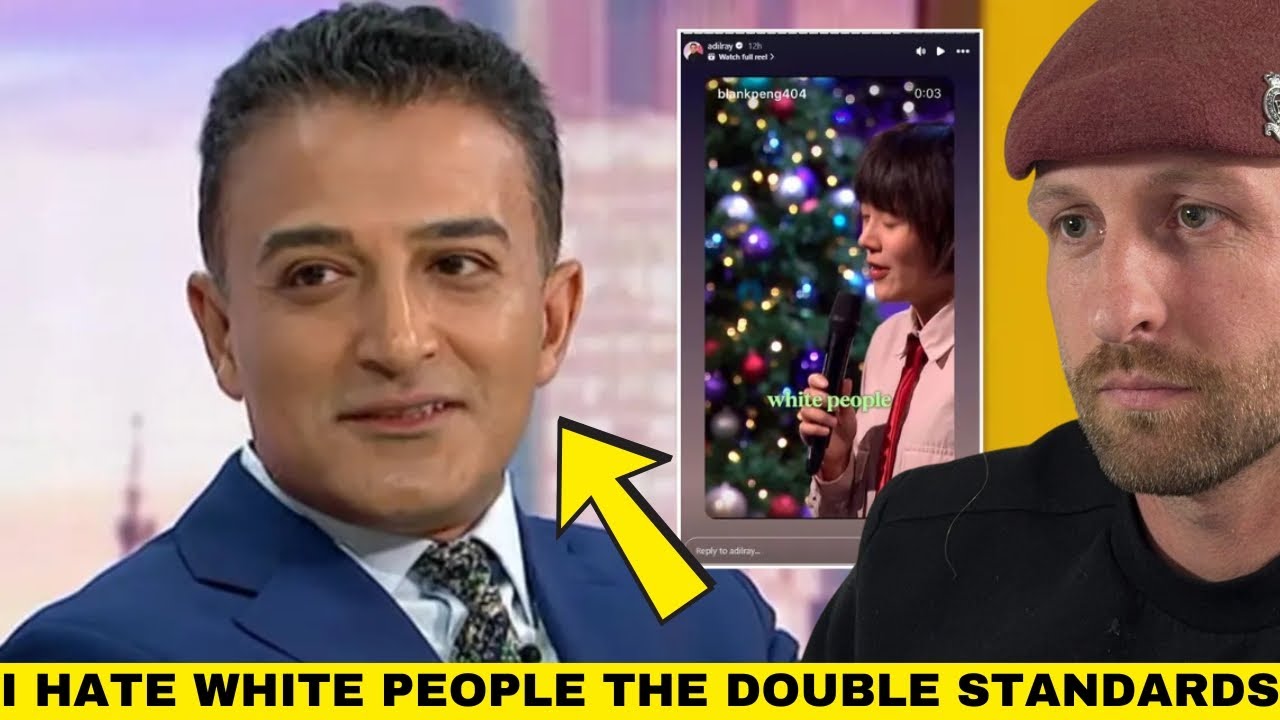 Adil Ray With His Anti-White Racism and Hate AGAIN